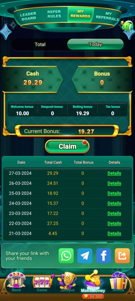 567 Slots APK in Make Money / Refer & Earn