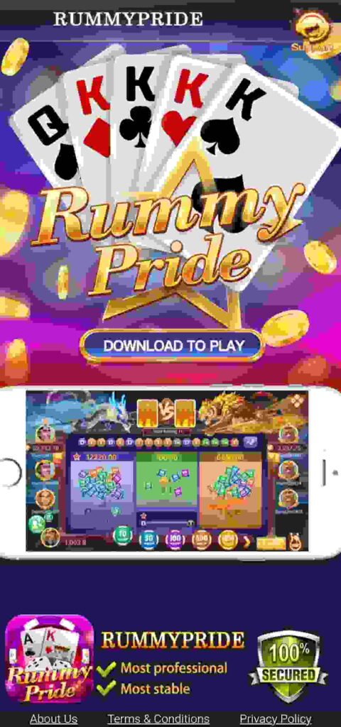 Rummy Pride APK Official - Sign up Rs.31 - With. Rs.100