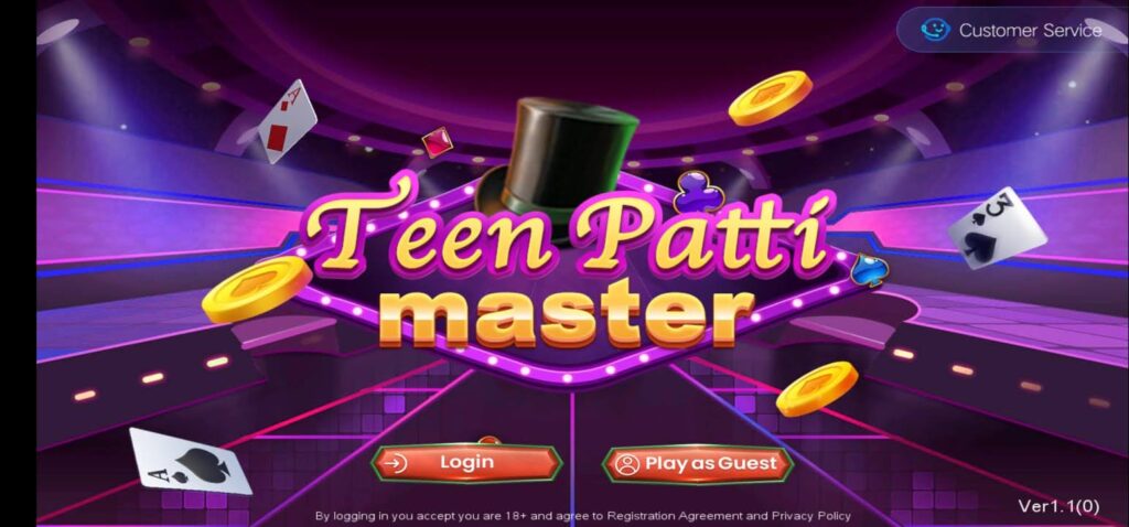 Teen Patti Master APK  Signup Bonus Rs.29 | Cash Out 1000