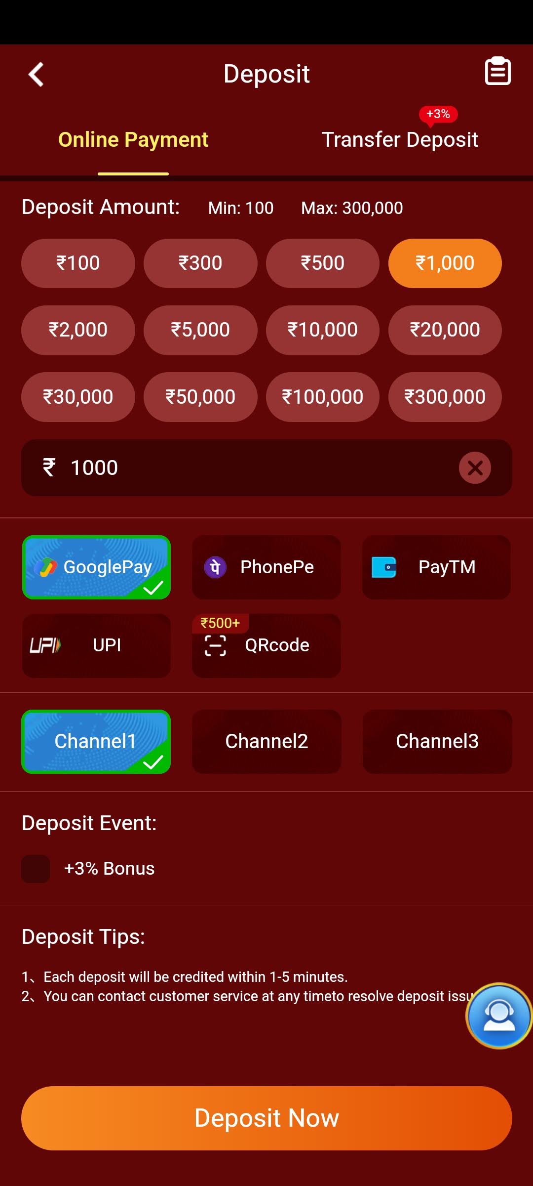 How to Deposit in Aviator777 APK?